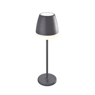 LED SMD TABLE BATTERY LUMINAIRE 2W 150LM 38° 3.000K DARK GREY CRI80 IP54