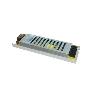 ΛΕΠΤΟ ΜΕΤΑΛΛΙΚΟ CV LED DRIVER 60W 230V AC 12V DC 5A IP20 ΜΕ ΤΕΡΜΑΤΙΚΗ