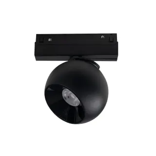 ΜΑΓΝΗΤΙΚΟ ΣΠΟΤ ΜΑΥΡΟ 48V DC 12W 3000K 1000LM 36° Ra90 Φ100X134mm