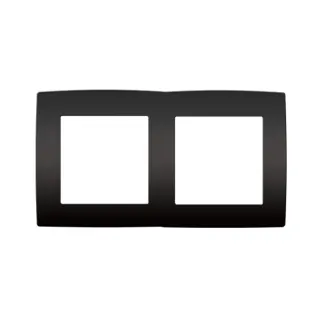 PRIME ΠΛΑΙΣΙΟ 2 ΘΕΣΕΩΝ ΜΑΤ ΑΝΘΡΑΚΙ IP20