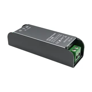 LED CV ΜΕΤΑΛΛΙΚΟ DRIVER 230V AC- 12V DC 40W 3,3A IP20 5YRS