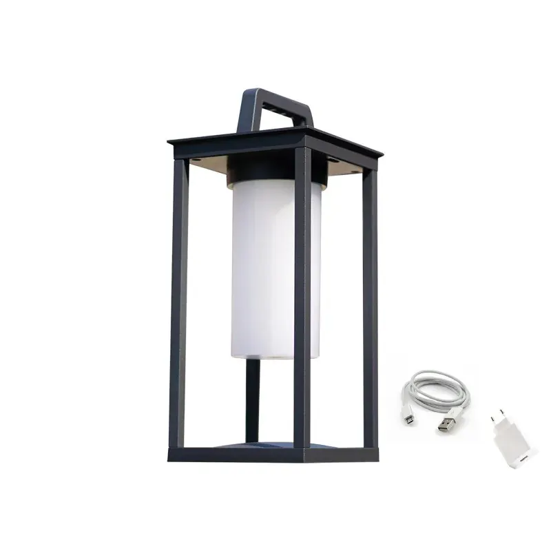 LED SMD TABLE BATTERY LUMINAIRE 3W 150LM 180° 3.000K DARK GREY CRI80 IP54