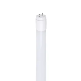 LED SMD T8 ΓΥΑΛΙΝΟ 18W 6000K 120CM 85-265V AC 1850LM RA80 30000HRS 180° 1xG13