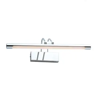 ΕΠΙΤΟΙΧΟ Φ/Σ LED 8W 3000K 520LM ΧΡΩΜΙΟ ΑΝΟΞ.ΑΤΣΑΛΙ IP44 40X12X19CM ARIA