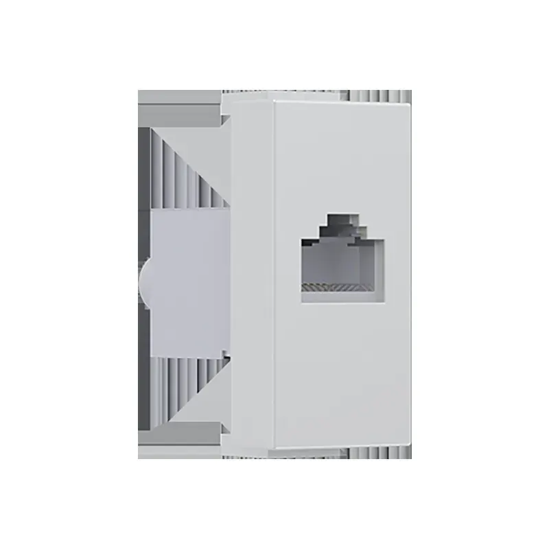 MODYS ΠΡΙΖΑ ΔΙΚΤΥΟΥ ΙΒΟΥΑΡ RJ45 CAT.6A IP20 ΜΕ ΘΩΡΑΚΙΣΗ