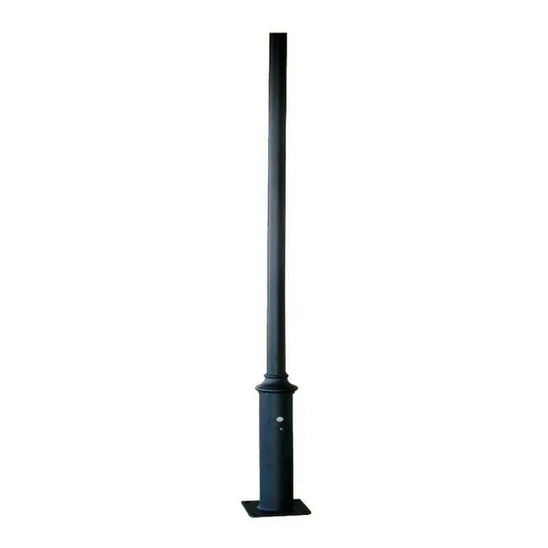 POLE – ΚΟΛΩΝΑ ΧΑΛΥΒΔΙΝΗ ΓΙΑ ΒΑΣΗ 300x300mm ΠΛΑΚΑ ΕΔΡΑΣΗΣ RAL C0026 Φ60x114x4000mm