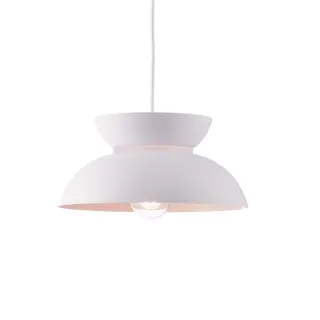 ΚΡΕΜΑΣΤΟ Φ/Σ 1ΧΕ27 ΛΕΥΚΟ ΜΕΤΑΛΛΙΚΟ D29XH120CM AEOLUS