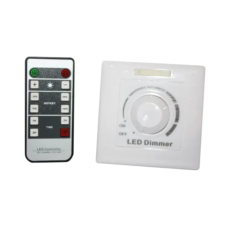 LED ΕΠΙΤΟΙΧΟ TRIAC DIMMER 220V AC 200W & RF REMOTE