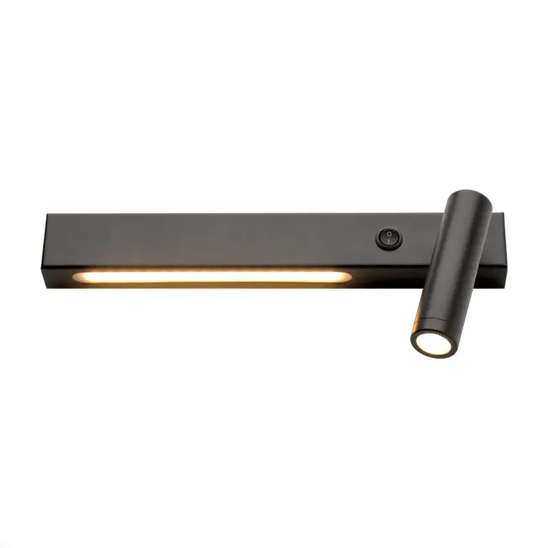 ΕΠΙΤΟΙΧΟ Φ/Σ LED 12W 3200K 980LM HERMES ΜΑΥΡΟ ΜΕΤ/ΚΟ 28Χ11Χ8CM ΔΕΞΙΑ