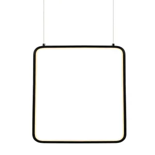 NETTO ΦΩΤΙΣΤΙΚΟ ΚΡΕΜΑΣΤΟ ΜΑΥΡΟ ΜΑΤ ΜΕΤΑΛΛΙΚΟ LED 14W 3000K 1330Lm IP20 300Χ1360mm
