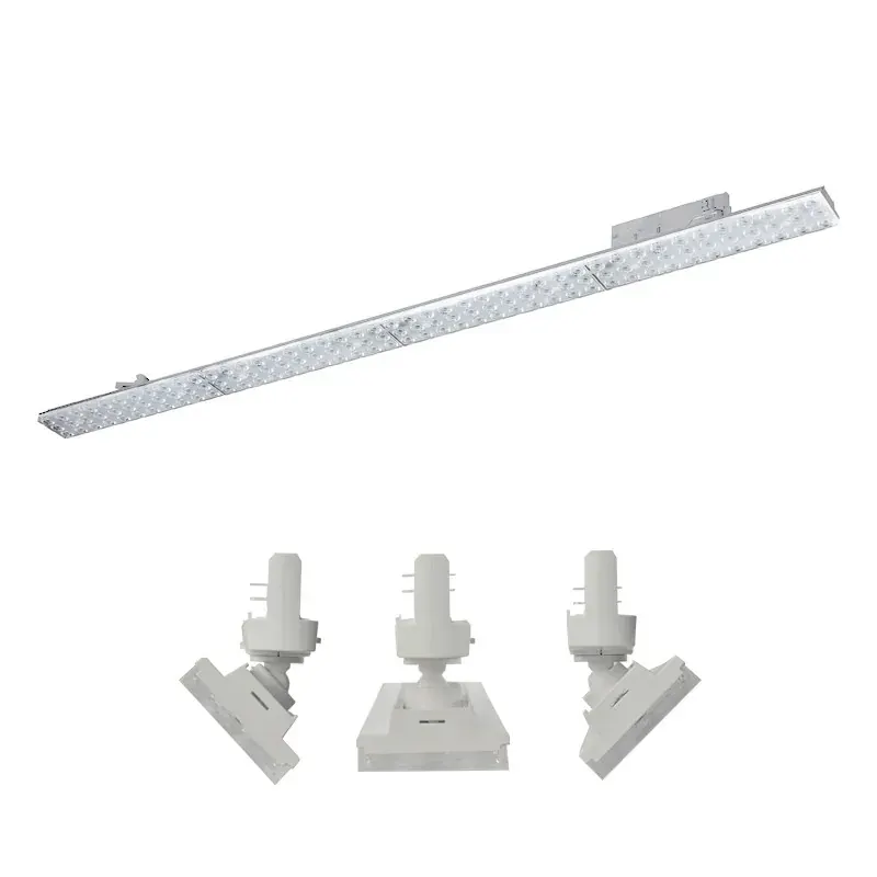 LED ΚΙΝΗΤΟ ΦΩΤΙΣΤΙΚΟ ΡΑΓΑΣ 230V AC 40W 5600LM 4000K 3-PHASE 90° Ra90 5YRS ΛΕΥΚΟ