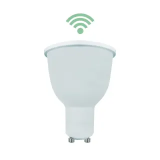 LED SMD 1xGU10 5W RGB+CCT WIFI 230V AC 380LM RA80 30000HRS 100°