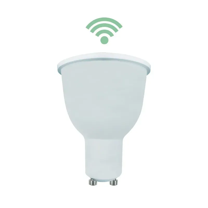 LED SMD 1xGU10 5W RGB+CCT WIFI 230V AC 380LM RA80 30000HRS 100°