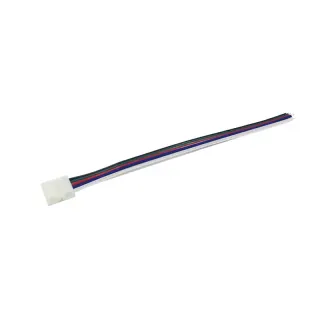 ΚΑΛΩΔΙΟ ΤΡΟΦΟΔΟΣΙΑΣ ΓΙΑ RGBW 5050 12mm ΛΩΡΙΔΑ LED