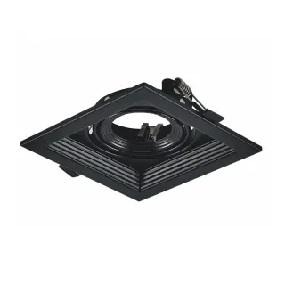 BLACK COLOR SPOT 1xGU10 130×130