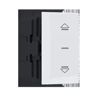 MODYS ΜΠΟΥΤΟΝ ΡΟΛΛΩΝ ΛΕΥΚΟ 2P 10A 250VAC IP20