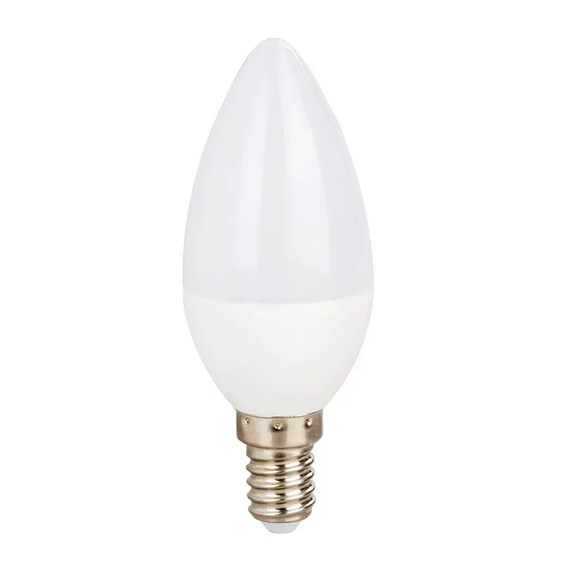 LED SMD DIM C37 5W 230V AC 360LM RA80 30000HRS 180° 1xE14