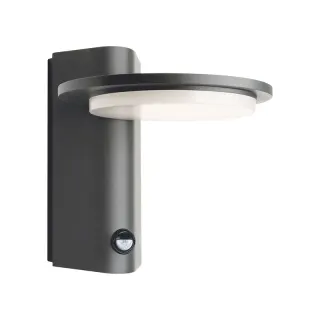 LED SMD WALL SENSOR LUMINAIRE 7W 440LM 145° 230V AC 3.000K DARK GREY CRI80 IP54 30.000HRS