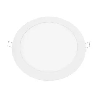 LED ΠΑΝΕΛ ΧΩΝΕΥΤΟ 230V AC 23W 4000K 2120LM Ra80 Φ298mm ΛΕΥΚΟ ΣΤΡΟΓΓΥΛΟ