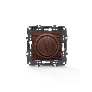 PRIME MULTI DIMMER 2 ΕΞΟΔΩΝ ΧΡΩΜΑ ΞΥΛΟΥ 1P TRIAC 800VA 250VAC IP20