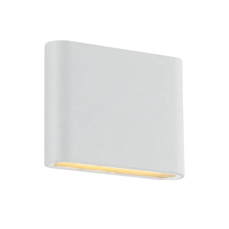 LED SMD WALL LUMINAIRE 7W 310LM 60° 230V AC 3.000K MATT WHITE CRI80 IP54 30.000HRS