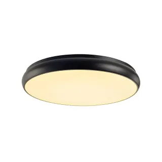 NETTO ΦΩΤΙΣΤΙΚΟ ΟΡΟΦΗΣ ΜΑΥΡΟ ΜΑΤ ΜΕΤΑΛΛΙΚΟ LED 54W 3000K 4320Lm IP20 Φ600Χ80MM