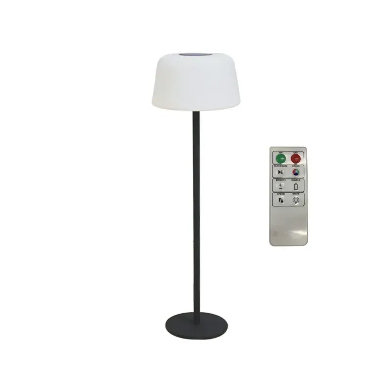 ΗΛΙΑΚΗ/ΕΠΑΝΑΦΟΡΤΙΖΟΜΕΝΗ RGBW LED ΛΑΜΠΑ ΔΑΠΕΔΟΥ D30*H15CM IP65 LiFePO4 2600mAh