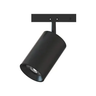 ΜΙΝΙ ΜΑΥΡΟ ΜΑΓΝΗΤΙΚΟ ΣΠΟΤ 24V DC 5W 3000K 510LM 24° Ra90 5YRS Φ35,5x55mm