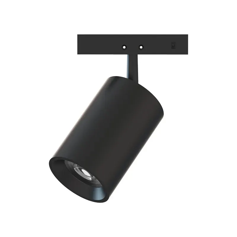 ΜΙΝΙ ΜΑΥΡΟ ΜΑΓΝΗΤΙΚΟ ΣΠΟΤ 24V DC 5W 3000K 510LM 24° Ra90 5YRS Φ35,5x55mm