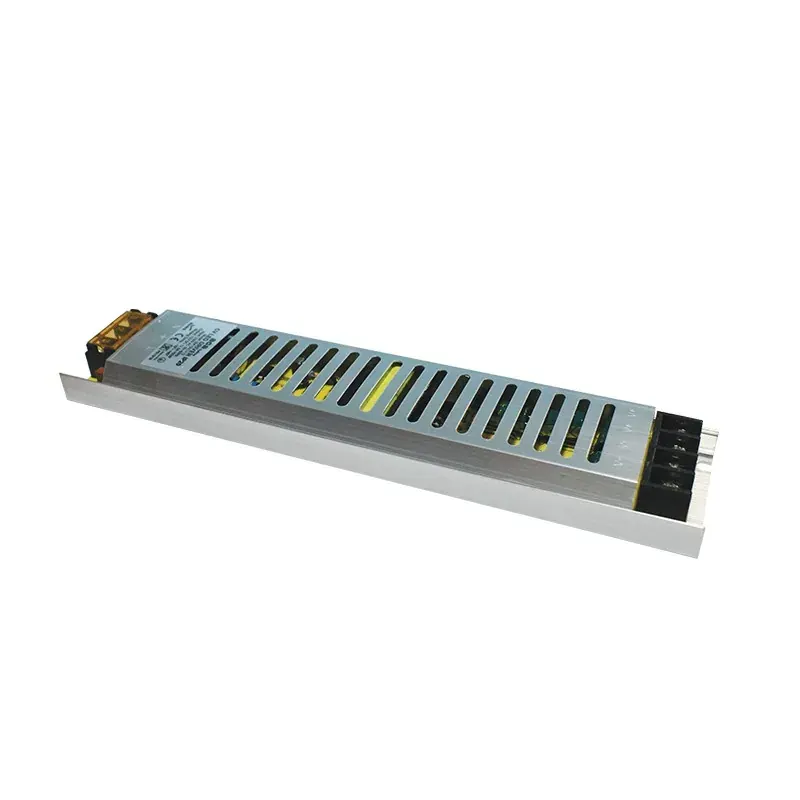 ΛΕΠΤΟ ΜΕΤΑΛΛΙΚΟ CV LED DRIVER 150W 230V AC 12V DC 12.5A IP20 ΜΕ ΤΕΡΜΑΤΙΚΗ