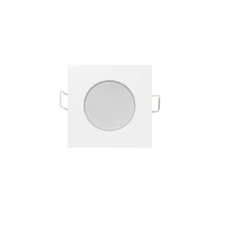 LED ΣΠΟΤ IP65 WHITE SQUARE 5W 3.000K 230V AC 400LM 120° Ra80