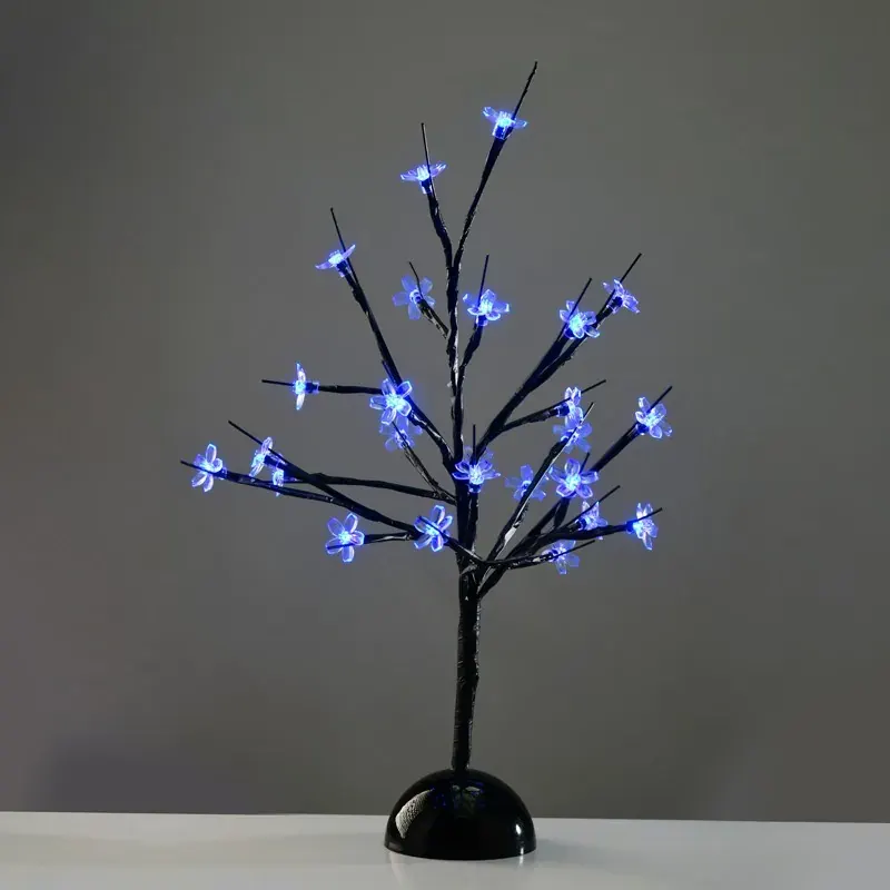 ΔΙΑΚΟΣΜΗΤΙΚΟ ΔΕΝΤΡΟ ME 25 LED ΜΠΛΕ & ΜΠΑΤΑΡΙΑ 3ΧAA IP20 100Χ100Χ450mm