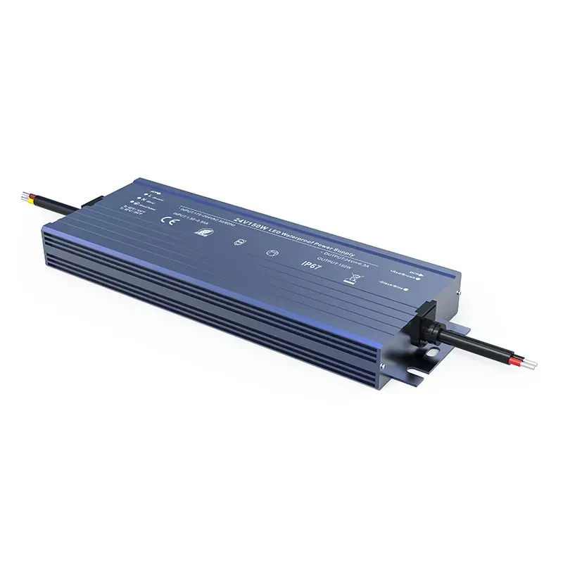 LED CV ΜΕΤΑΛΛΙΚΟ DRIVER 150W 230V AC- 12V DC 12.5A IP67 5YRS