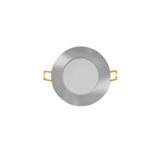 LED ΣΠΟΤ ΝΙΚΕΛΙΟ ΜΑΤ ΣΤΡΟΓΓΥΛΟ 230V AC 5W 3.000K 400LM 120° IP65 Ra80