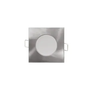 LED ΣΠΟΤ ΝΙΚΕΛΙΟ ΜΑΤ ΤΕΤΡΑΓΩΝΟ 230V AC 5W 3.000K 400LM 120° IP65 Ra80