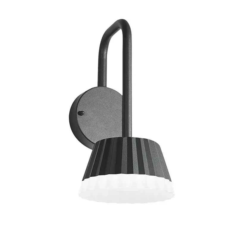 LED SMD WALL LUMINAIRE 10W 400LM 85° 230V AC 3.000K DARK GREY CRI80 IP54 30.000HRS