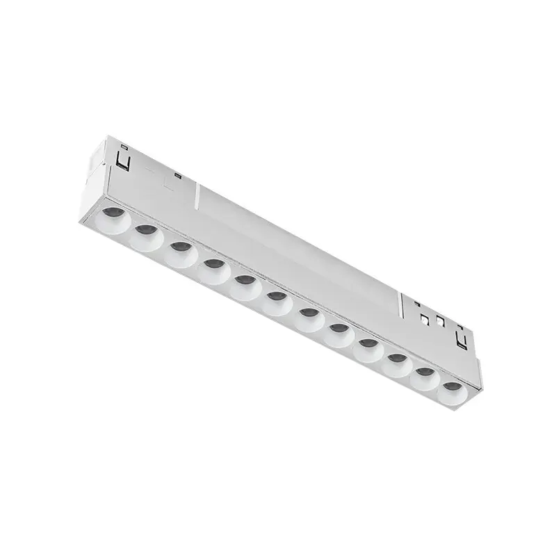 LED ΜΑΓΝΗΤΙΚΟ ΓΡΑΜΜΙΚΟ ΦΩΤΙΣΤΙΚΟ 48V DC 12W 4000K 1080LM 36° OSRAM Ra90 L220mm ΛΕΥΚΟ