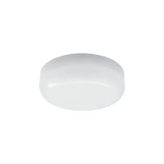 LED PC WHITE CEILING LUMINAIRE 230V AC IP66 12W 1110lm 6000K 180° Ra80