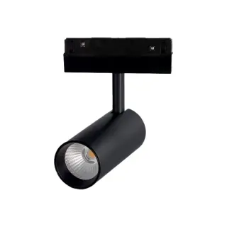 ΜΑΓΝΗΤΙΚΟ ΣΠΟΤ ΜΑΥΡΟ 48V DC 12W 3000K 750LM 36° Ra90 Φ50X110mm OSRAM