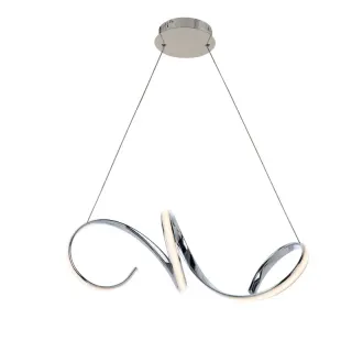 CLEO-ΦΩΤΙΣΤΙΚΟ ΚΡΕΜΑΣΤΟ ΧΡΩΜΙΟ ΑΛΟΥΜΙΝΙΟΥ LED SMD 40W 3000Κ 2400LM IP20 640Χ220Χ1200ΜΜ