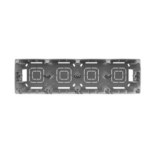 PRIME KOYTI ΕΠΙΤΟΙΧΟ 4 ΘΕΣΕΩΝ ΛΕΥΚΟ IP20