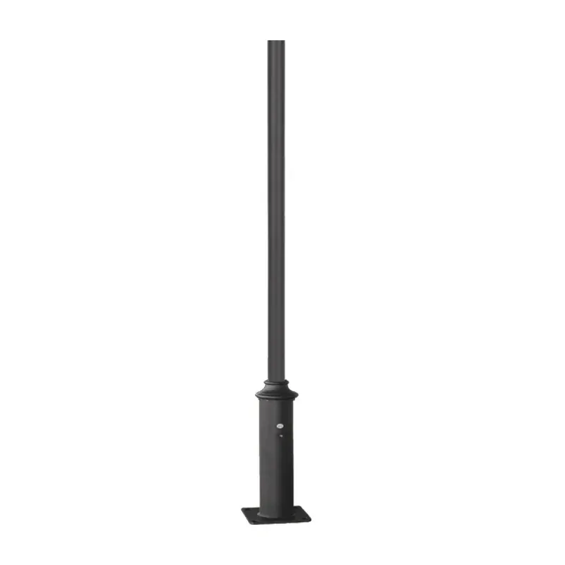 POLE – ΚΟΛΩΝΑ ΧΑΛΥΒΔΙΝΗ ΓΙΑ ΒΑΣΗ 300x300mm ΠΛΑΚΑ ΕΔΡΑΣΗΣ RAL C0026 Φ60x114x3000mm
