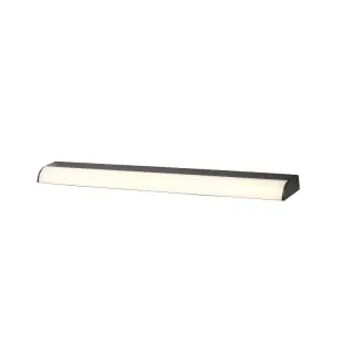 NETTO ΦΩΤΙΣΤΙΚΟ EΠITOIXO ΜΑΥΡΟ ΜΑΤ ΜΕΤΑΛΛΙΚΟ LED 12W 3000K 780Lm IP20 570Χ70mm