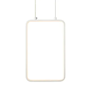 NETTO ΦΩΤΙΣΤΙΚΟ ΚΡΕΜΑΣΤΟ ΛΕΥΚΟ ΜΑΤ ΜΕΤΑΛΛΙΚΟ LED 11W 3000K 1044Lm IP20 110Χ1360mm