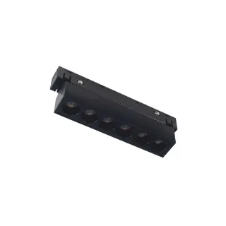 LED ΜΑΓΝΗΤΙΚΟ ΓΡΑΜΜΙΚΟ ΦΩΤΙΣΤΙΚΟ 48V DC 6W 3000K 500LM 36° OSRAM Ra90 L112mm ΜΑΥΡΟ