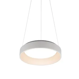 NETTO ΦΩΤΙΣΤΙΚΟ ΚΡΕΜΑΣΤΟ ΛΕΥΚΟ ΜΑΤ ΜΕΤΑΛΛΙΚΟ LED 48W 3000K 2630Lm IP20 Φ600Χ1200mm