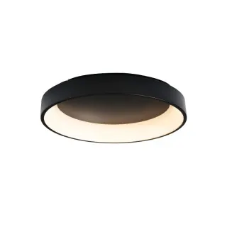 NETTO ΦΩΤΙΣΤΙΚΟ ΟΡΟΦΗΣ ΜΑΥΡΟ ΜΑΤ ΜΕΤΑΛΛΙΚΟ LED 80W 3000K 4100Lm IP20 Φ780Χ140MM