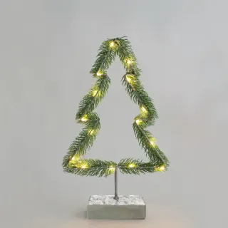 ΔΙΑΚΟΣΜΗΤΙΚΟ ΔΕΝΤΡΟ 15 MINI LED ΘΕΡΜΟ ΛΕΥΚΟ ΜΕ ΜΠΑΤΑΡΙΕΣ 2ΧAA IP20 H400mm