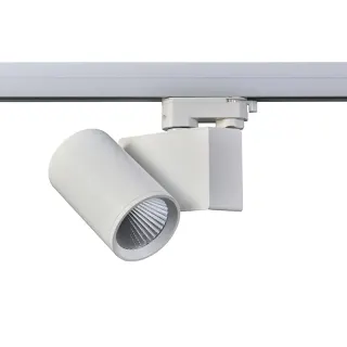 LED ΦΩΤΙΣΤΙΚΟ ΡΑΓΑΣ 230V AC 20W 3000K 3-PHASE 34° 2200LM Ra80 5YRS ΑΜΜΩΔΕΣ ΛΕΥΚΟ