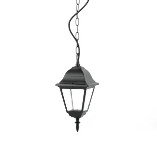 ΦΑΝΑΡΙ ΚΡΕΜΑΣΤΟ ΜΑΥΡΟ ΙΡ44 Ε27 60W RaL C0026